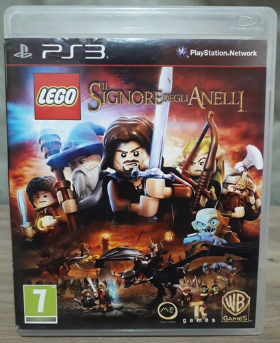 O Senhor Dos Anéis Lego, Jogo Original Para Ps3 Mídia Física