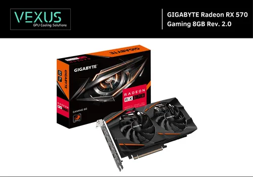 Kit Thermal Pads Gigabyte Radeon Rx 570 Gaming 8gb Rev. 2.0