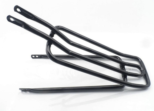 Imagem 3 de 4 de Bagageiro Garupa Tubular Traseiro Bike Aro 24 E 26 Aço Preto