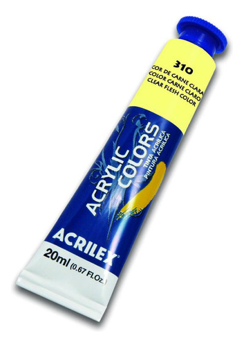 Tinta Acrilica Cor De Carne Cl. 310 (20ml) Acrilex