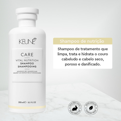 Kit Keune Vital Nutrition Shampoo 300ml + Cond 250ml