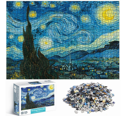 Puzzle Rompecabezas 1000 Piezas Noche Estrellada 75*50cm