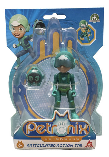Set De 4 Figuras Articuladas Petronix Defenders