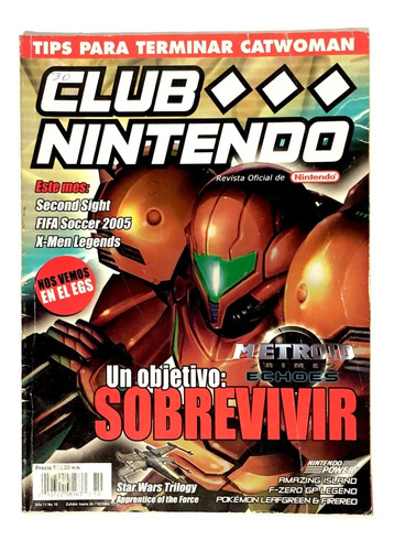 Revista Club Nintendo Año 13 #10 Número Octubre 2004