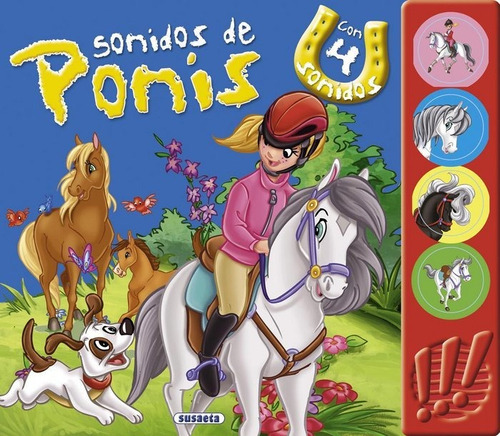 Sonidos De Ponis, De Susaeta, Equipo. Editorial Susaeta En Español