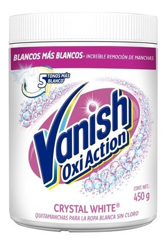 Quita Manchas En Polvo Oxy White Vanish 450 Gr Tarro