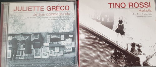 Colleción Cantantes Francés...18 Cd (Usado)