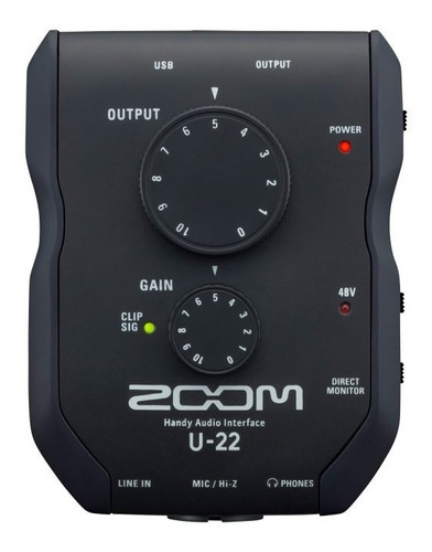 Zoom Interface De Áudio U22