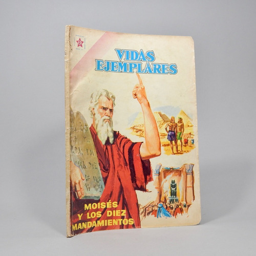Vidas Ejemplares Moisés Y Los Diez Mandamientos 1959 Bc5