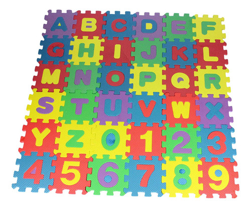 Baldosas De Rompecabezas Blandas Alfombra De Juego 6cmx6cm