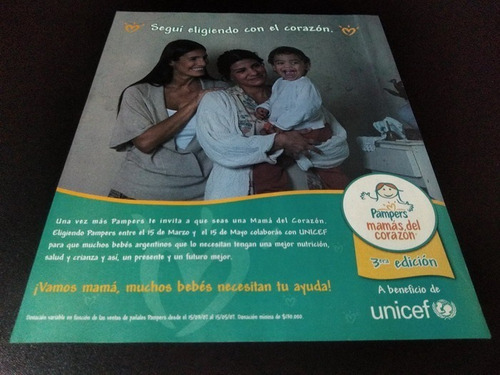 (pf650) Publicidad Pampers * Romina Yan