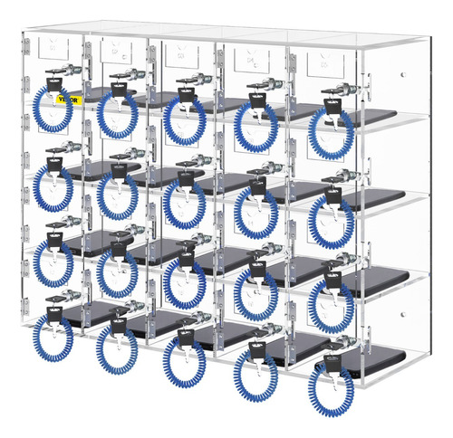 Gabinete Guardar Teléfonos 20 Ranuras Celulares + Llaves