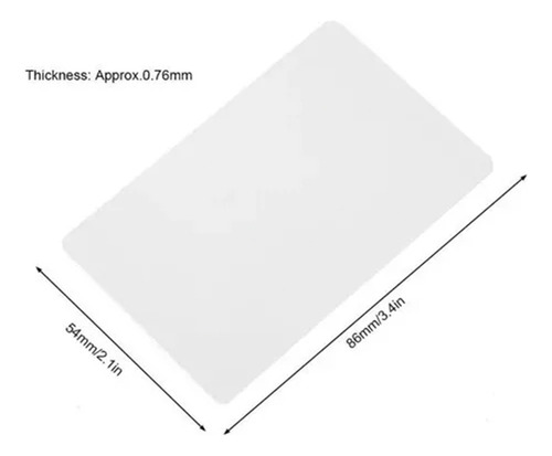 Motivate Iso Card Kit De 100 Tarjetas De Puntos Rfid De Prox