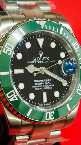 Reloj Automático Rlx Submariner Starbucks 41mm Aaa (Usado)