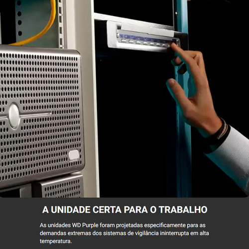 HD Western Digital WD Púrpura SATA de 2 TB, 6 Gb/s, 256 MB, WD23purz