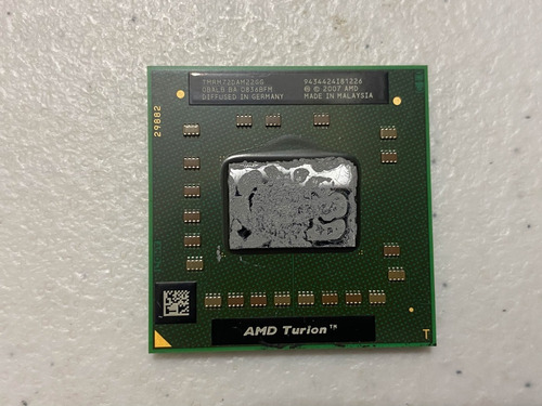 Procesador Amd Turion 64 X2 Rm-72 2.1ghz Para Portátil 