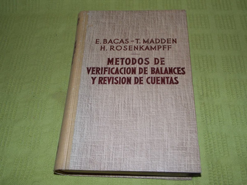 Métodos De Verificación De Balances Y Revisión De Cuentas