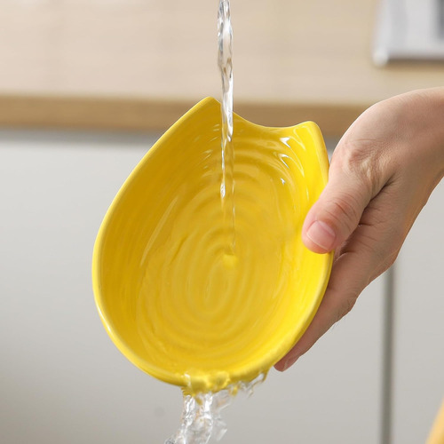 Soporte De Cuchara De Porcelana Para Estufa, Utensilios De C