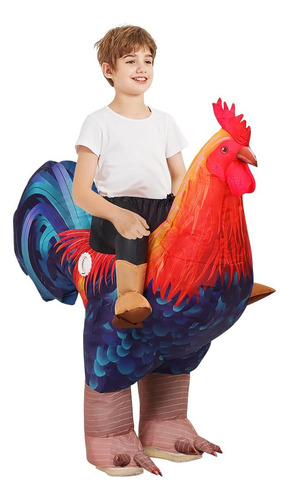 Comin Disfraz De Pollo Inflable Disfraz De Gallo Para Niños
