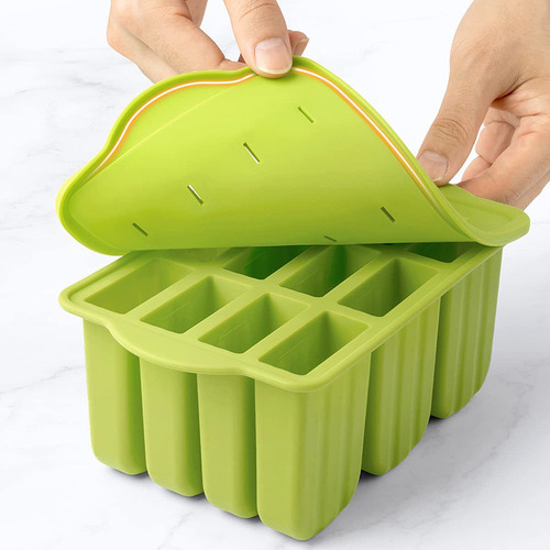 Molde Para Paletas Heladas, Cubitos De Hielo Reutilizables