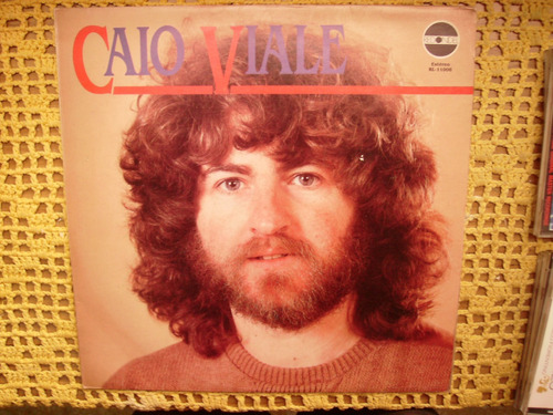 Caio Viale / Caio Viale 1987 - Lp Vinilo Promo Autografiado