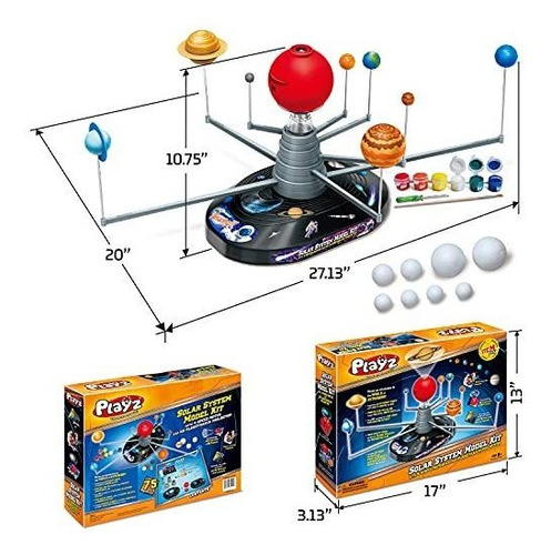Imagen 8 de 9 de Pèndulo De Newton Kit De Modelo De Sistema Solar Playz Prem