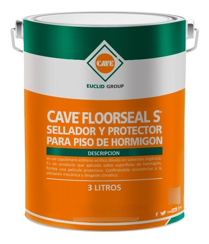 Cave Floorseal S Sellador Y Protector Para Pisos De Hormigón