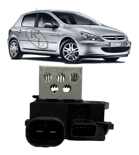 Resistência Da Ventoinha Peugeot 307 2005 2006 2007 2008