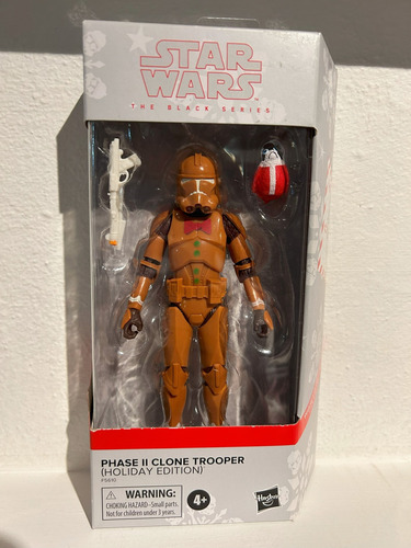 Star Wars Black Serie Phase 2 Clone Tropper Holiday Edition