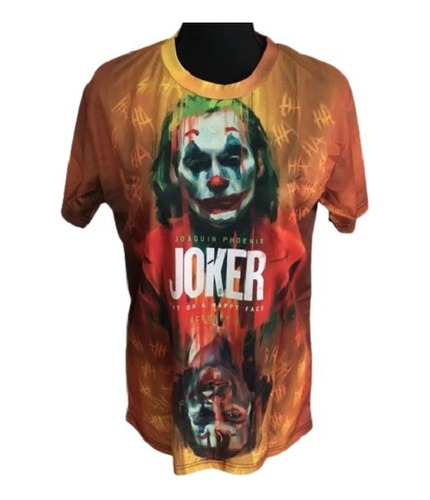 Camiseta Con Estampado Joker Joaquin Phoenix