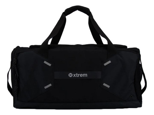 Bolso X Trem Rider Poliéster Deportivo Viaje Tendencia Ampli Color Negro