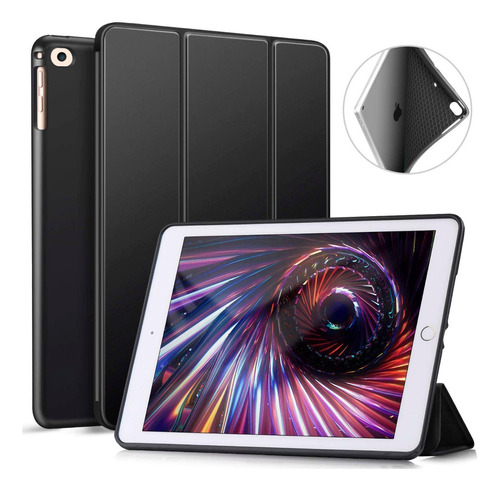 Funda Smart Case Para iPad Air 2 2014 A1566 A1567 Siliconado