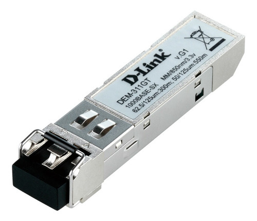 Modulo Mini Gbic D-link Dem-311gt 1 Port Lc 1000basesx Multi