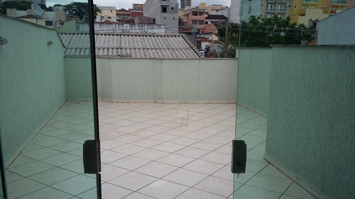 Imagem 5 de 12 de Cobertura Com 3 Dormitórios À Venda, 129 M² Por R$ 620.000,00 - Vila Curuçá - Santo André/sp - Co0387