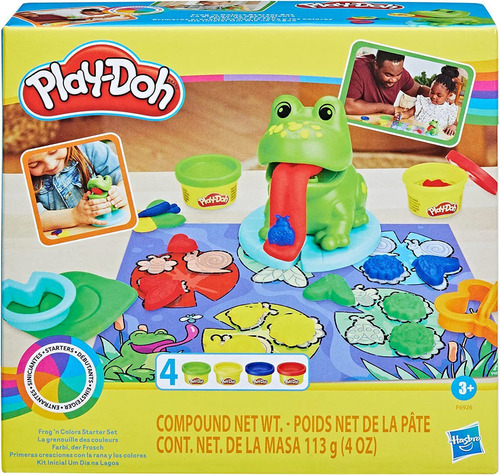 Massinha Play Doh Frog Um Dia Na Lagoa Hasbro F6926