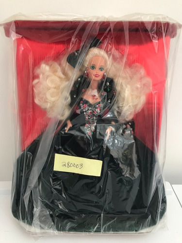 Imagem 3 de 6 de 1991 Happy Holidays Barbie Doll