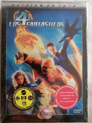 Dvd Película Los 4 Fantásticos 