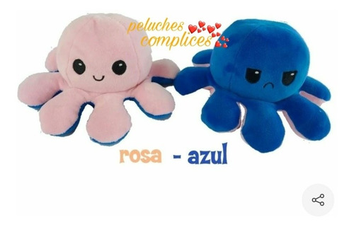 Pulpo Reversible Estado De Animo X 2