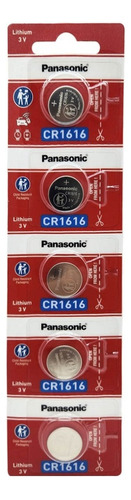 Pilas Boton Cr1616 Panasonic 1616 3v - Blíster X 5 Unidades