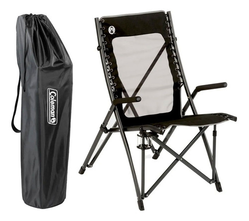 Imagen 1 de 7 de Silla Sillon Reposera Coleman Grande Soporta 136k Suspensión