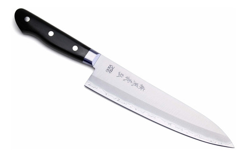 Yoshihiro Vg-1 oro Acero Inoxidable Gyuto Japonés Cuchillo D