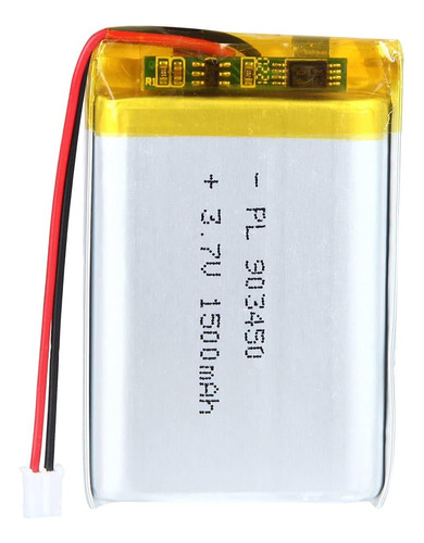 3.7v 1500mah 903450 Lithium Polymer Ion Battery Recharg...