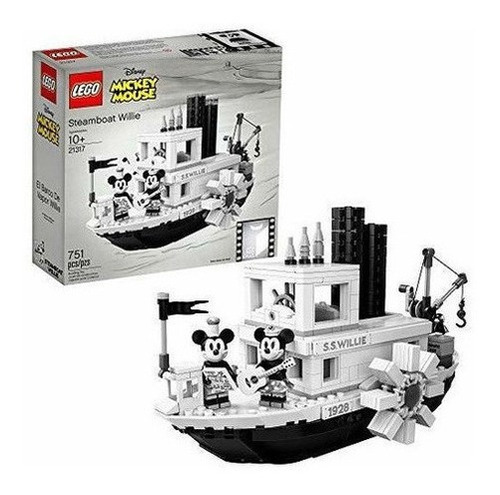 Lego Ideas 21317 Disney Steamboat Kit De Construccion Willie