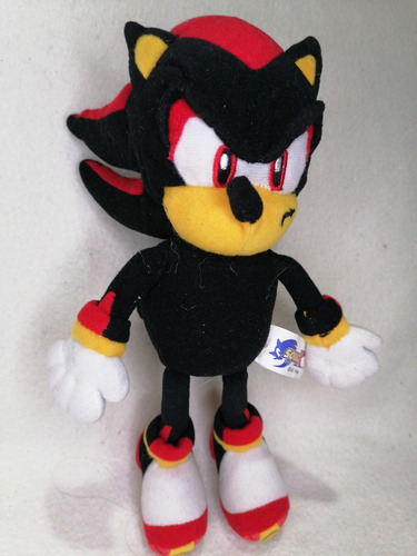 Peluche Original Shadow Sonic X Project Sega 25cm. 