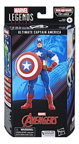Figura Ultimate Captain America / Marvel Legends 