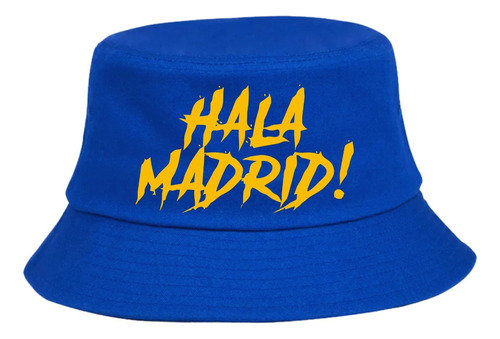 Gorro Pesquero Hala Madrid Blue Sombrero Pescador