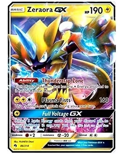 Kit 30 Cartas Pokemon Vmax V Aliados Gx + Carta Zeraora Gx