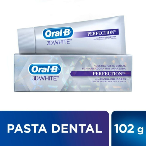Pasta Dental Oral B 3d White Perfection 102 G