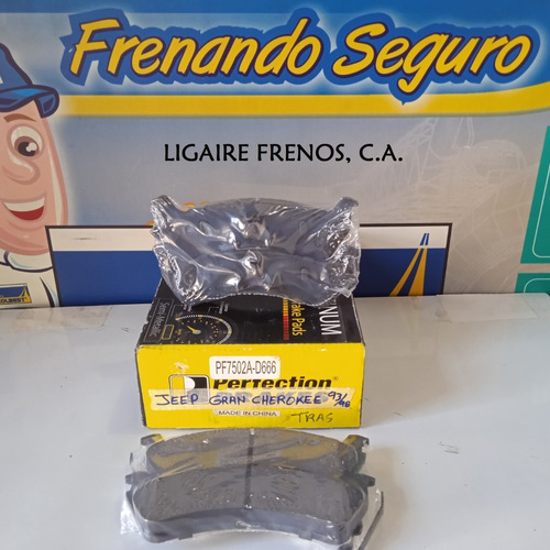 Pastilla Frenos Tras Jeep Grand Cherokee 93/98 7502