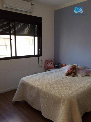 Imagem 10 de 12 de Apartamento À Venda - Praia Das Pitangueiras - Guarujá - Ap0305